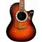 Used Ovation Celebrity Cherry Sunburst Acoustic Electric Guitar