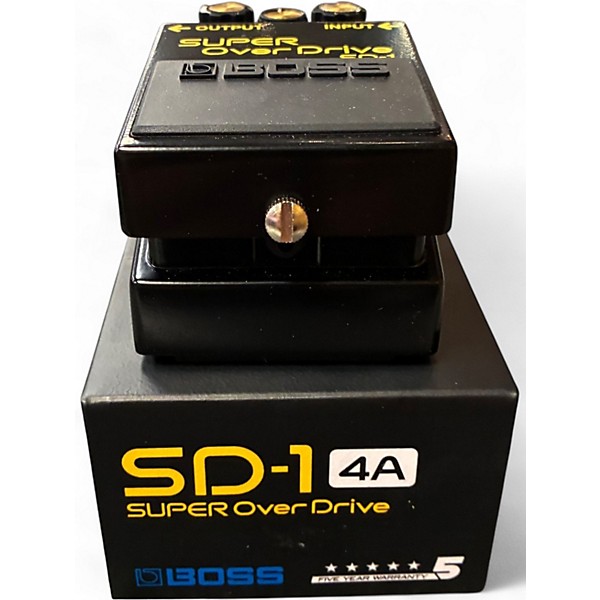 Used 2021 BOSS SD1 4A 40TH ANNIVERSARY Effect Pedal