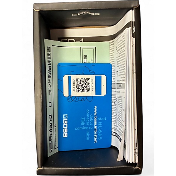 Used 2021 BOSS SD1 4A 40TH ANNIVERSARY Effect Pedal