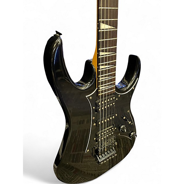 Used Ibanez EX series Black Solid Body Electric Guitar