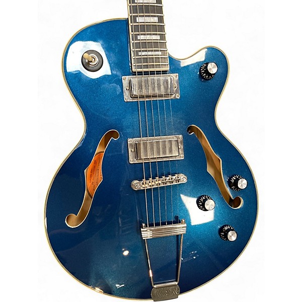 Used Epiphone UPTOWN KAT ES  Blue Sapphire Hollow Body Electric Guitar