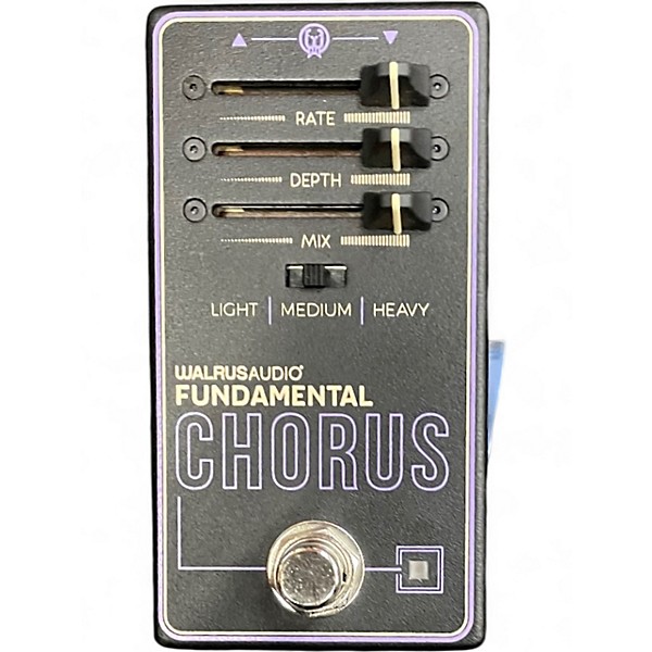 Used Walrus Audio FUNDAMENTAL CHORUS Effect Pedal