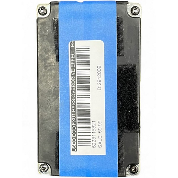 Used DOD FX91 BASS OVERDRIVE Effect Pedal