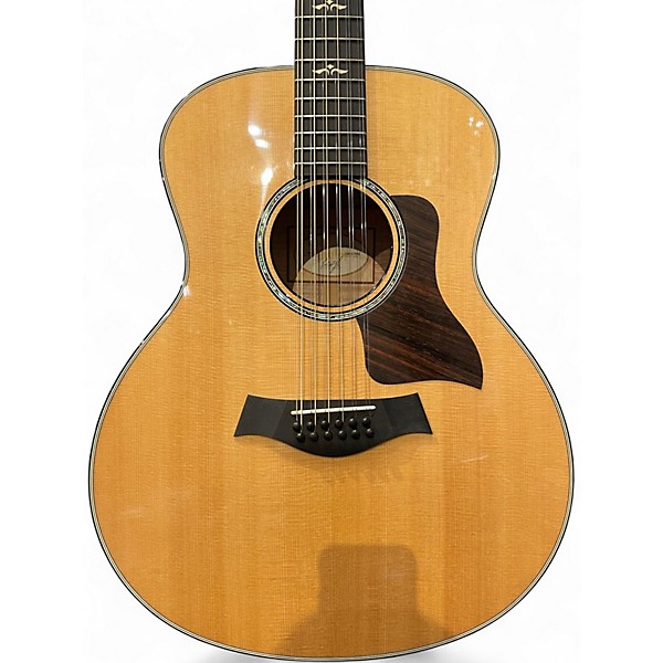 Used Taylor 656E Natural 12 String Acoustic Electric Guitar