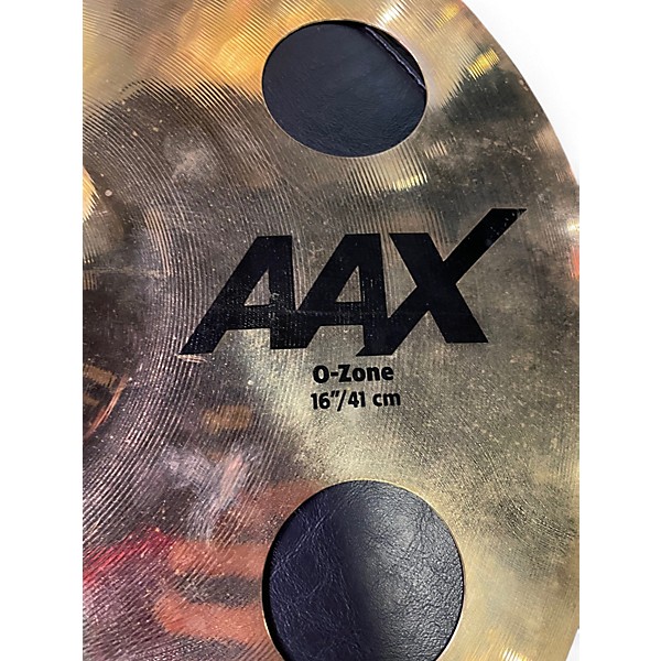 Used SABIAN 16in AAX O-ZONE Cymbal