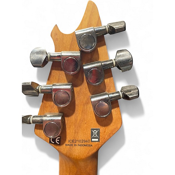 Used EVH Wolfgang Standard Trans Green Solid Body Electric Guitar