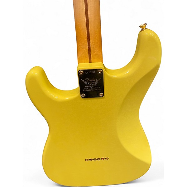 Used Fender Limited Edition 70th Anniversary 54 Stratocaster Relic Faded Aged Canary Yellow Solid Body Electric Guitar