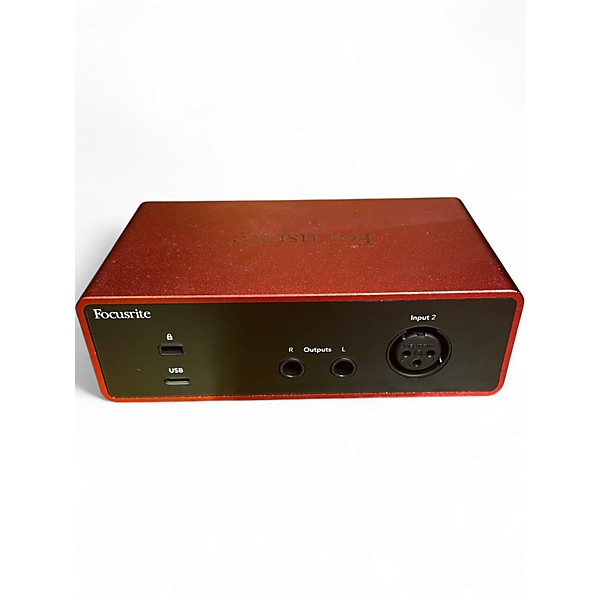 Used Focusrite Scarlett Solo Audio Interface
