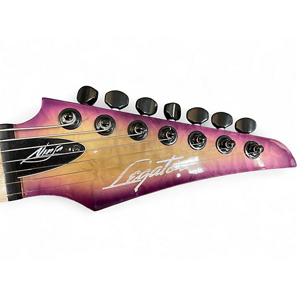 Used Legator NINJA BLUE Solid Body Electric Guitar