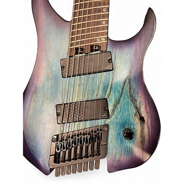 Used Legator GHOST G8FP Blue Solid Body Electric Guitar