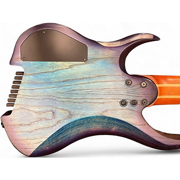 Used Legator GHOST G8FP Blue Solid Body Electric Guitar