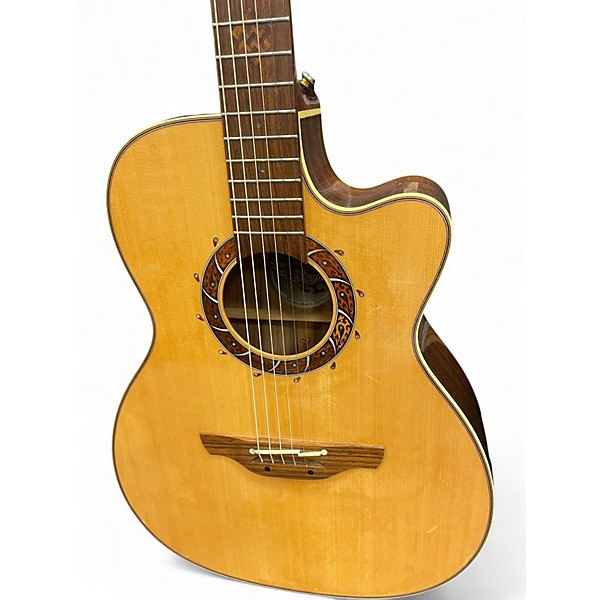 Used Takamine LTD-2006 Natural Acoustic Electric Guitar