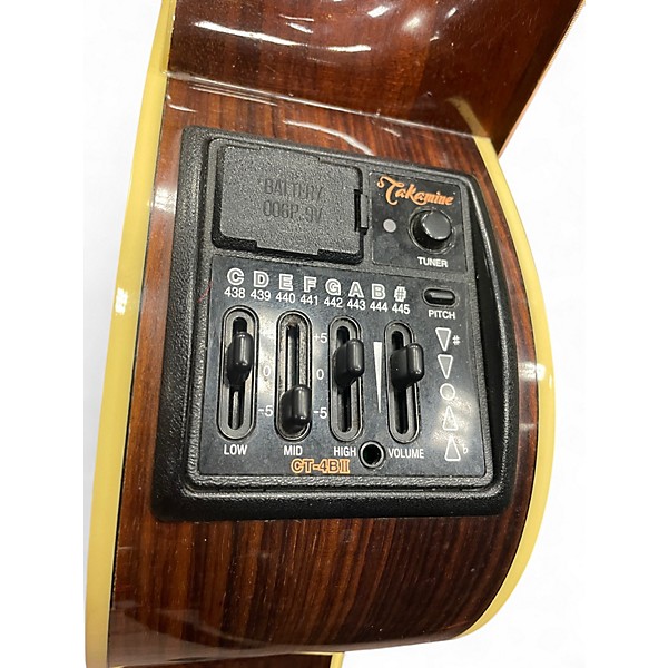 Used Takamine LTD-2006 Natural Acoustic Electric Guitar