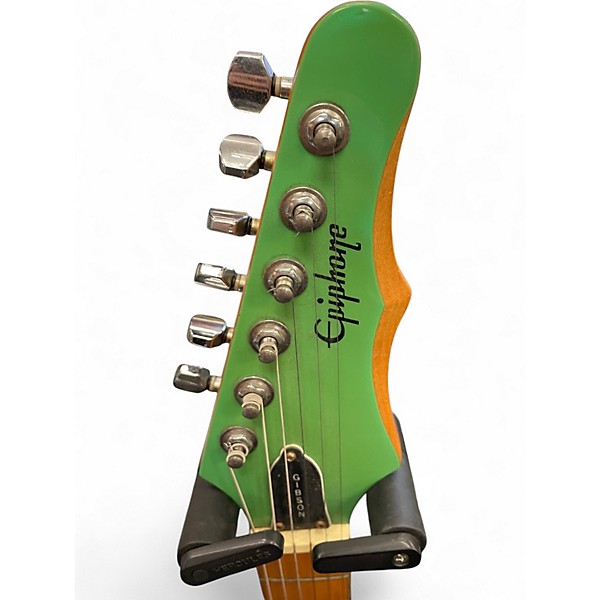 Used Epiphone S STYLE GREEN Solid Body Electric Guitar