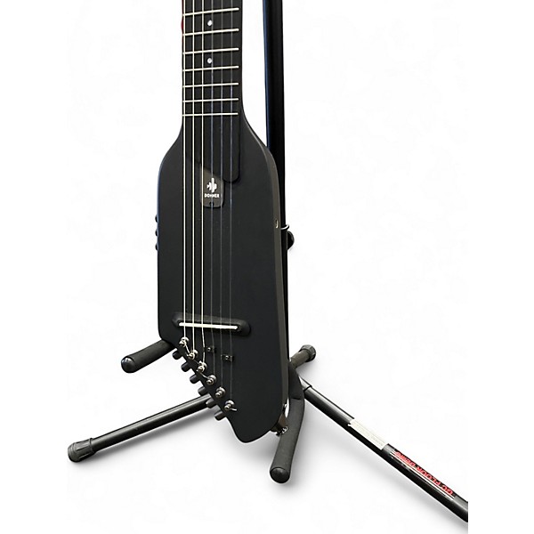 Used Donner Hush 1 Black Acoustic Electric Guitar