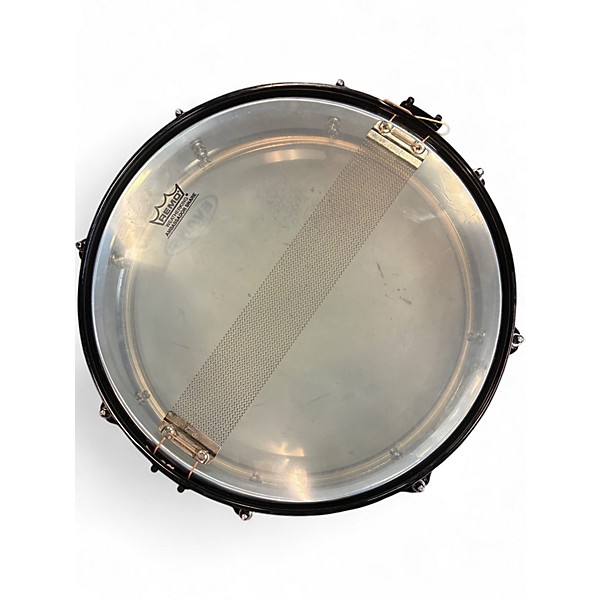 Used Pearl 13.25in PICCOLO CHROME WITH BLACK HARDWARE Drum