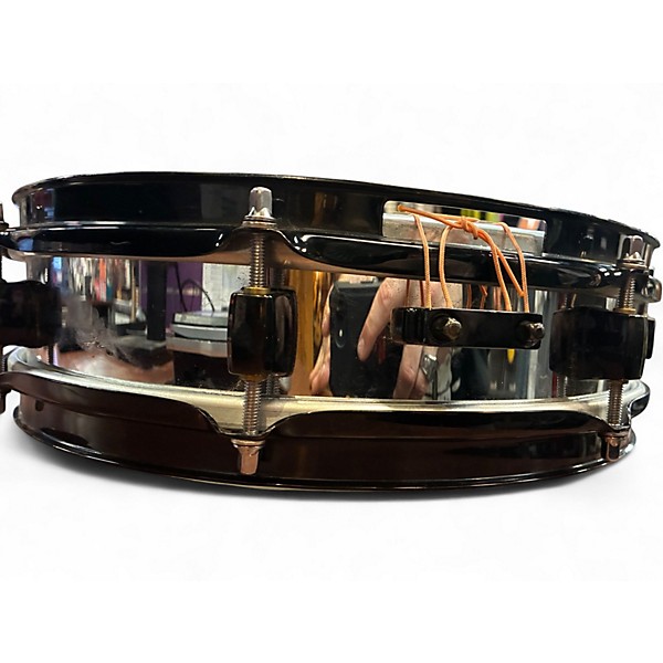 Used Pearl 13.25in PICCOLO CHROME WITH BLACK HARDWARE Drum