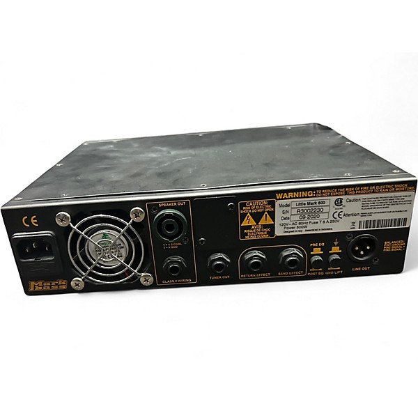 Used Markbass Little Mark 800 Bass Amp Head