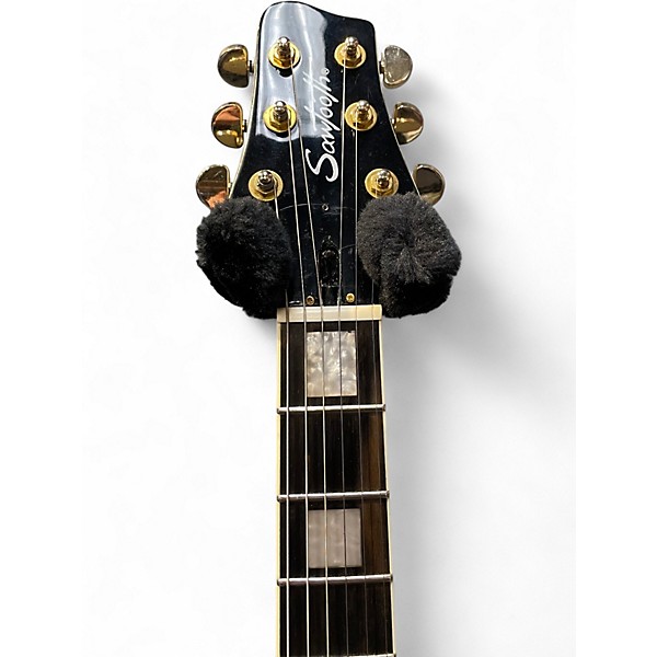 Used Sawtooth H70C Antique White Solid Body Electric Guitar