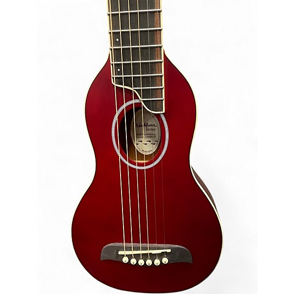 Used Washburn Ro10 Rover Burgundy Acoustic Guitar