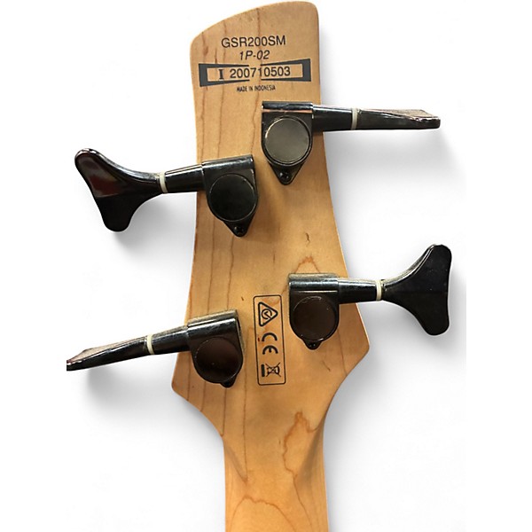 Used Ibanez GSR200SM NATURAL GREY BURST Electric Bass Guitar