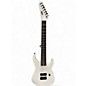 Used ESP LTD MHT 7 STRING BARRITONE ARCTIC WHITE Solid Body Electric Guitar thumbnail