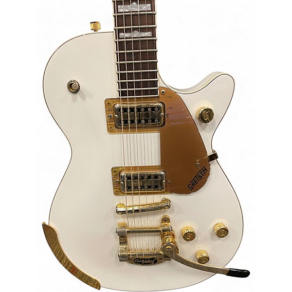 Used Gretsch Guitars G5237TG Champagne White Solid Body Electric Guitar