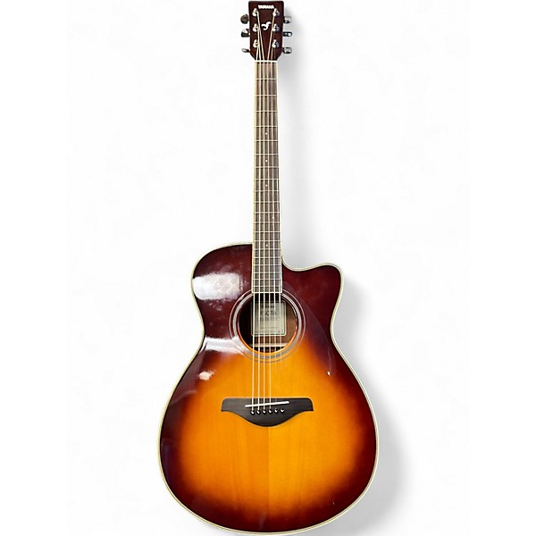 Used Yamaha FSC TA Sunburst Acoustic Electric Guitar