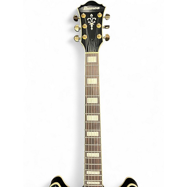 Used Ibanez AS93-BLS Trans Blue Hollow Body Electric Guitar