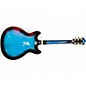 Used Ibanez AS93-BLS Trans Blue Hollow Body Electric Guitar