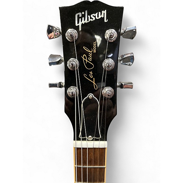 Used Gibson Les Paul Traditional Pro V Black Solid Body Electric Guitar