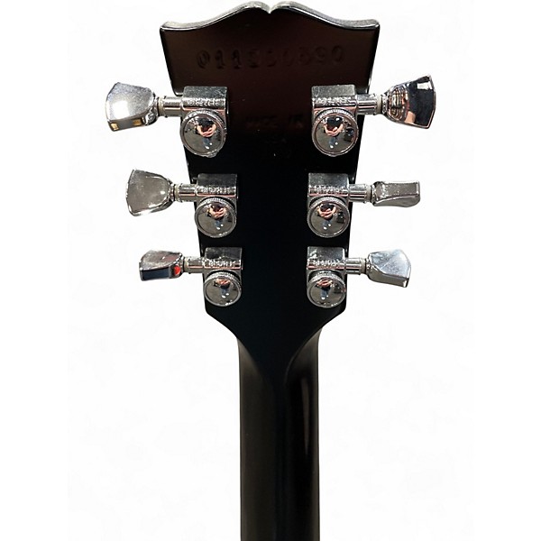 Used Gibson Les Paul Traditional Pro V Black Solid Body Electric Guitar