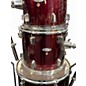 Used Percussion Plus 5 Piece 5 piece Red Drum Kit