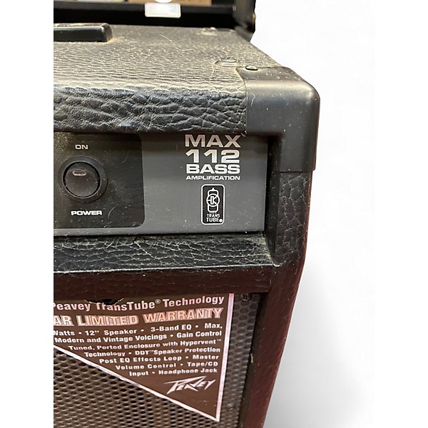 Used Peavey Max 112 II 1x12 200W Bass Combo Amp