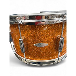 Used C&C Drum Company 14X8 Player Date II Gold Sparkle Drum