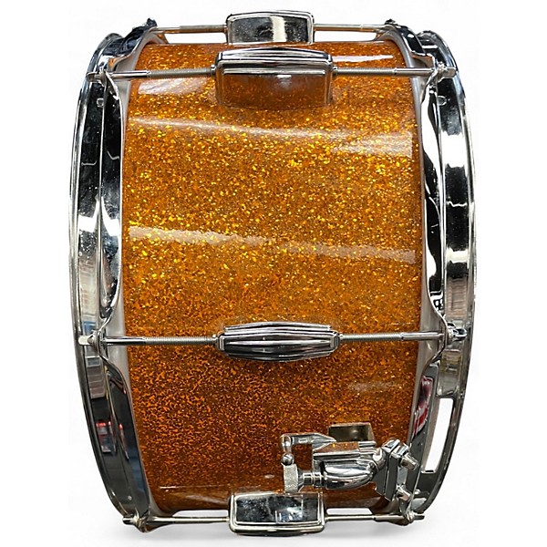 Used C&C Drum Company 14X8 Player Date II Gold Sparkle Drum