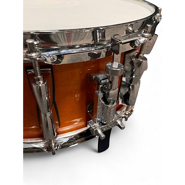 Used Yamaha 14X6 Stage Custom Snare Honey Amber Drum