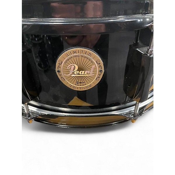 Used Pearl 14X6 Limited-edition VPX Vision Black Drum