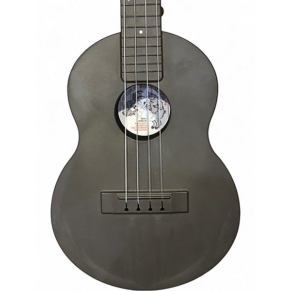 Used Outdoor Guitar carbon fiber guitar black Acoustic Electric Guitar