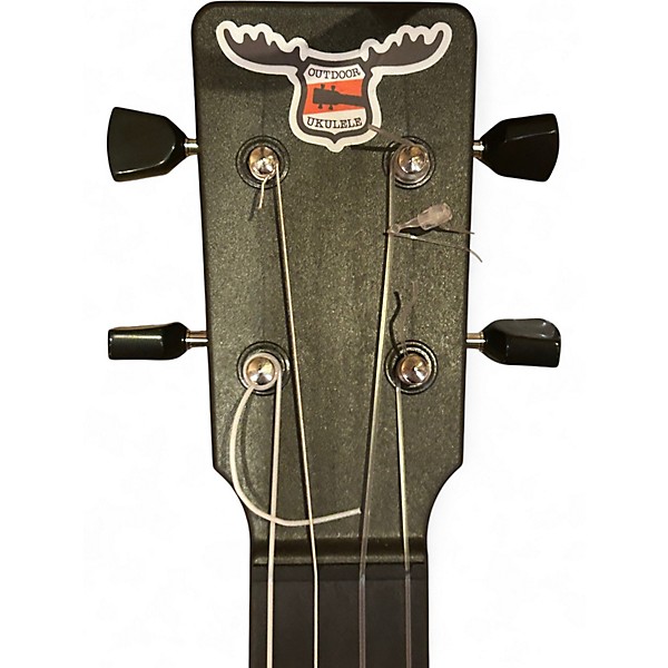 Used Outdoor Guitar carbon fiber guitar black Acoustic Electric Guitar