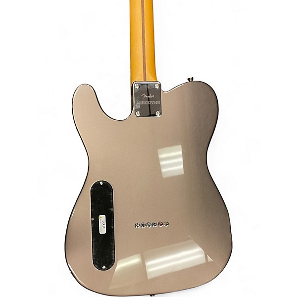 Used Fender AERODYNE TELECASTER GREY Solid Body Electric Guitar