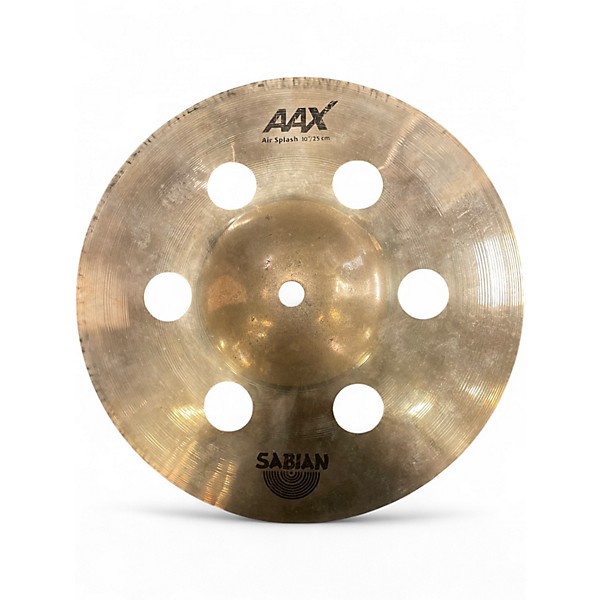 Used SABIAN 10in AAX Air Splash Cymbal