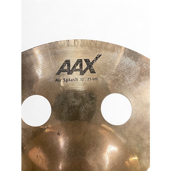 Used SABIAN 10in AAX Air Splash Cymbal