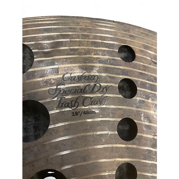 Used Zildjian 19in K Custom Special Dry Trash Crash Cymbal