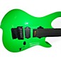 Used Volta THE KEENE MACHINE J1 Neon Green Solid Body Electric Guitar