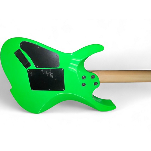 Used Volta THE KEENE MACHINE J1 Neon Green Solid Body Electric Guitar