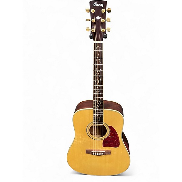 Used Ibanez AW40NT Natural Acoustic Guitar