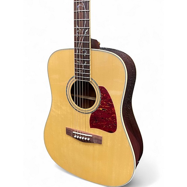 Used Ibanez AW40NT Natural Acoustic Guitar