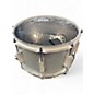 Used Pork Pie 7X12 Little Squealer Snare CHAMELEON WHITE Drum thumbnail