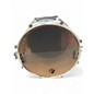 Used Pork Pie 7X12 Little Squealer Snare CHAMELEON WHITE Drum